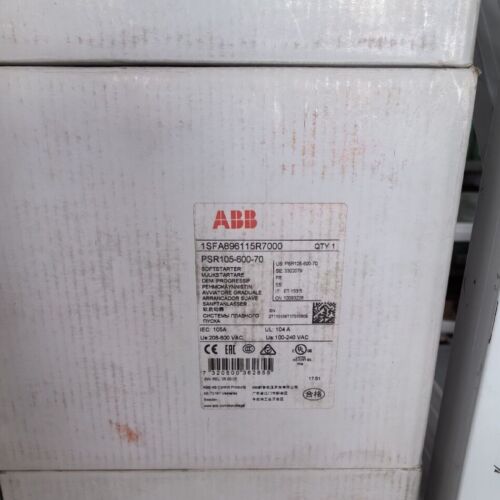 ABB PSR105-600-70 FREE SHIPPING US STOCK