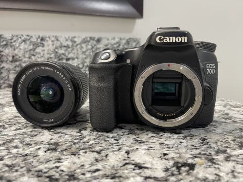 Canon 70d with 10-18mm lens