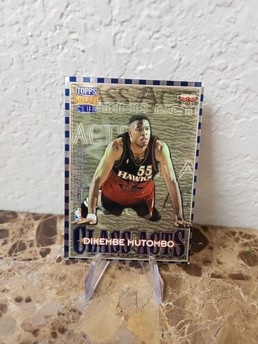 1996-97 Stadium Club #CA10 Dikembe Mutombo / Allen Iverson Class Acts