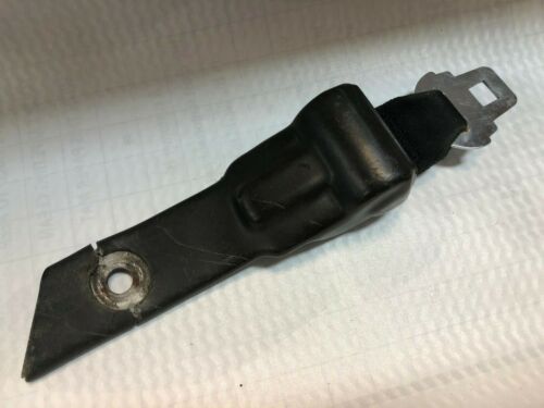 1971 1972 eBody Cuda Challenger Orig FRONT PASSENGER lap belt retractor BLACK