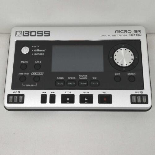 BOSS Micro BR-80 Digital Recording Interface Multi Track Recorder USED Japan