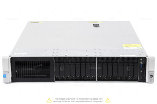 HP Proliant DL380 G9 16SFF 2x Xeon E5-2699 V4 256 GB RAM Rails