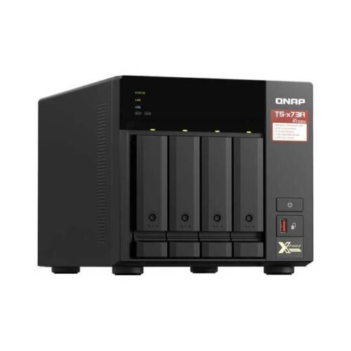 QNAP TS-473A-8G-US AMD Ryzen Embedded V1500B quad-core 2.2GHz 4-Bay 2.5GbE NAS