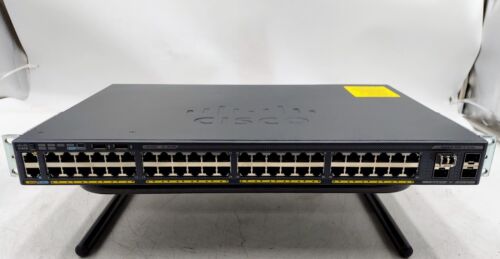 Cisco Catalyst 2960-X Series WS-C2960X-48TS-L 48-Port Network Switch