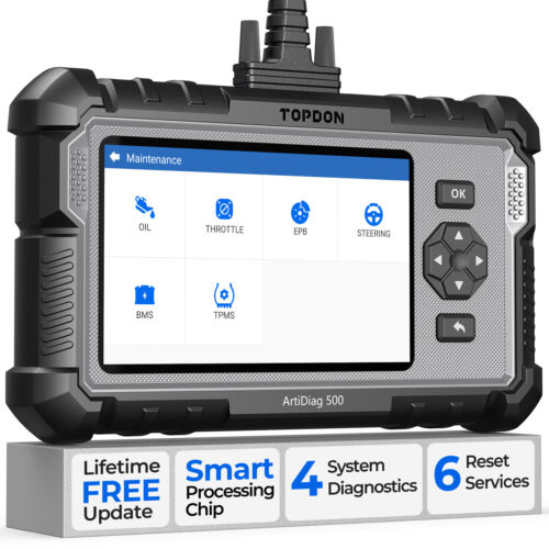 TOPDON AD500 OBD2 Scanner Car Code Reader Scan Tool 6 Reset Functions AUTO VIN