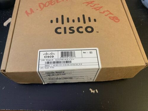 Cisco ASA5580-4GE-CU ASA5580 4-Port 10/100/1000 RJ-45 interface card CTC