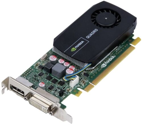 Graphics Card 4K NVIDIA Quadro K600 1GB GPU PCI-Ex16 HDCP OpenCL Low Profile