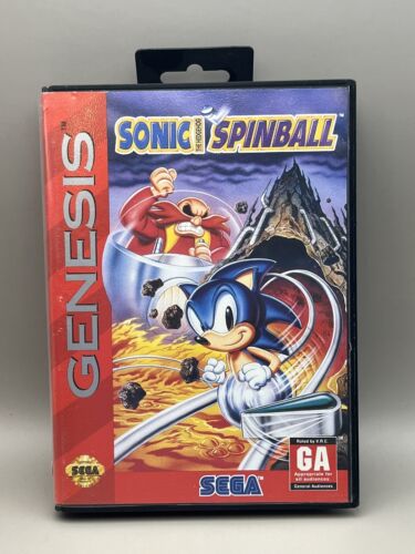 Sonic Spinball (Sega Genesis, 1993) CiB