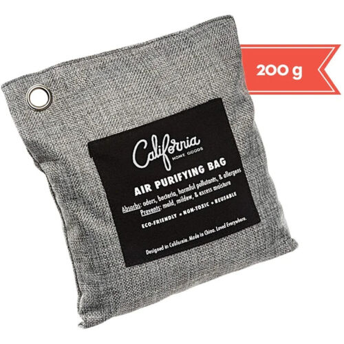 CALIFORNIA HOME GOODS 8 X 200 GRAMS BAMBOO CHARCOAL AIR PURIFYING BAGS