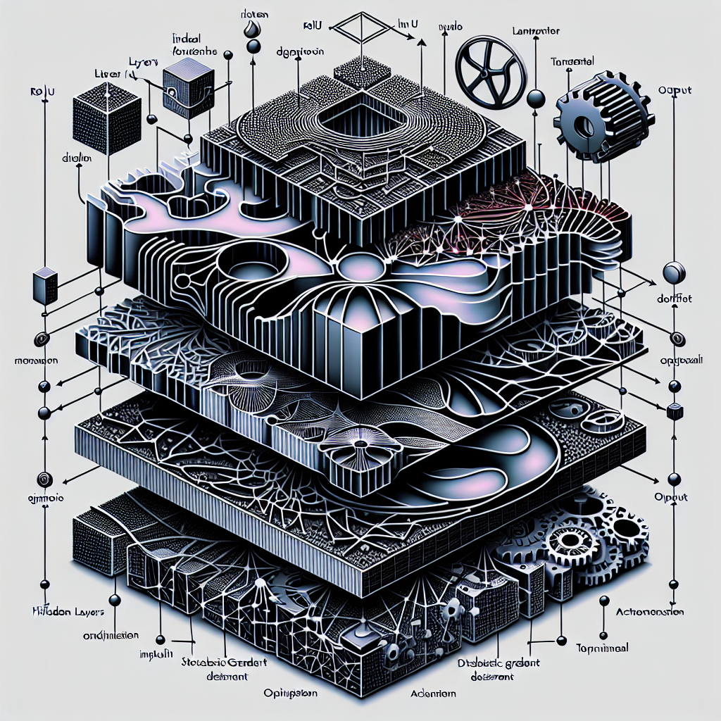 Exploring the Architecture of Deep Neural Networks: Layers, Activations, and Optimizers