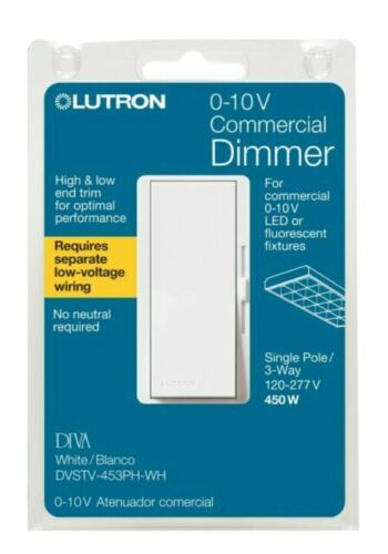 Lightolier MultiSet Pro Dimmer MSP300QEW – White – USED Philips Controls