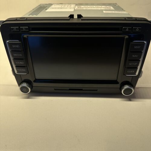 10-15 VW JETTA PASSAT OEM NAVIGATION RADIO GPS DASH INFORMATION SCREEN MONITOR