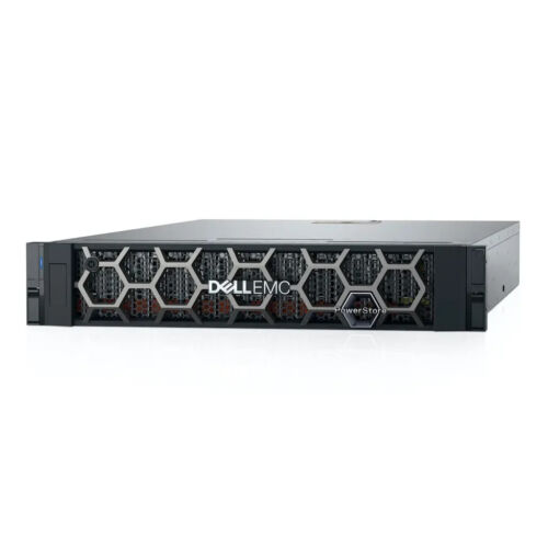 Storage Array Dell PowerStore 500T 25×2.5″ 2xCPU 192GB 16x2TB (32 TB) 13x25GbE