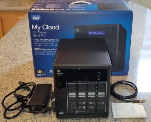 WD My Cloud PR4100 Diskless NAS 4-Bay Network Storage – UPGRADED TO 16GB RAM !!