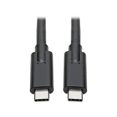 Tripp Lite USB Type C to USB C Cable USB 3.1 5A Rating 100W 5 Gbps M/M 6ft