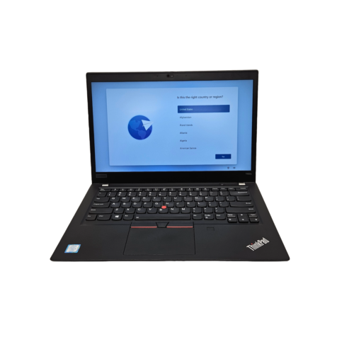 Lenovo Thinkpad T490s, Intel Core i5 8365U, 16GB, 256GB M.2 SSD, Windows 11 Home