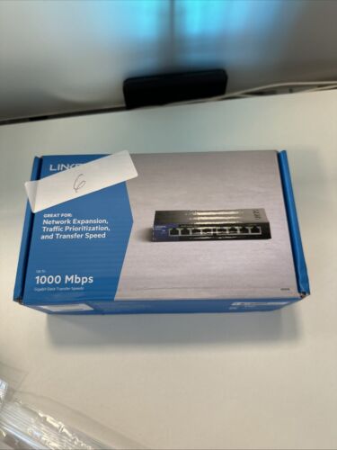 Linksys SE3008 8 Ports Gigabit Ethernet Switch