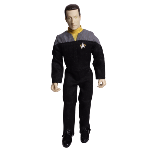 1994 Playmates Star Trek First Contact Commander Data Fabric Uniform – 9 Inches