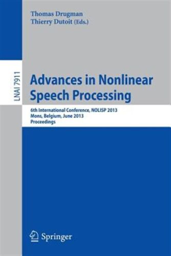 Advances in Nonlinear Speech Processing : 6th International Conference, Nolis…