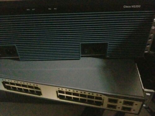 Cisco VG350/k9 24 Port Analog Voice Gateway pvdm3-256