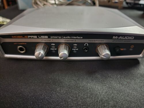 M-Audio Mobile Pre USB Preamp and Audio Interface 200F V1.03 Works Digital, XLR