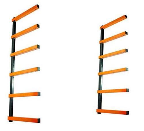 KF1006 Lumber Storage Rack 6-Level System 110 lbs (50kg) per Level with