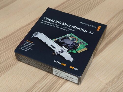 Blackmagic Design DeckLink Mini Monitor 4K | 6G-SDI PCIe Playout Card