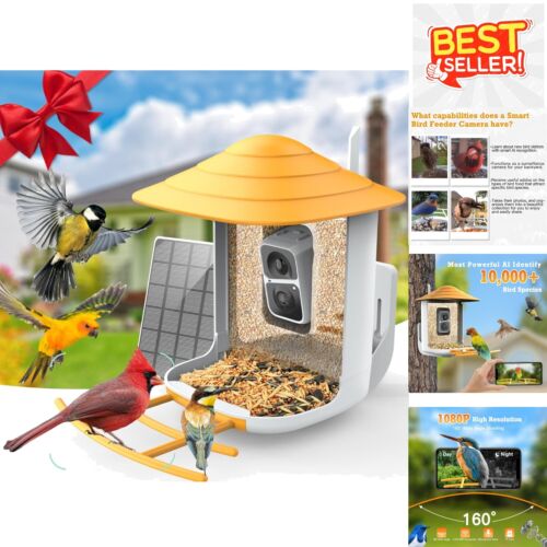 Weatherproof Bird Feeder Camera with Cloud Storage – Capture Wildlife Moments