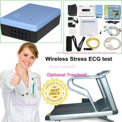 CONTEC8000S Stress ECG Systems,12Lead ECG Recorder wireless Exercise+PC Software