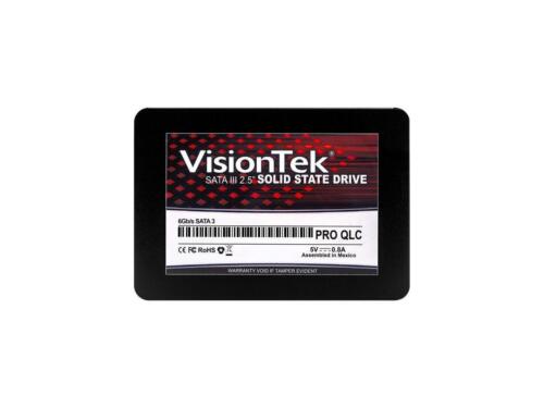 VisionTek Pro 2.5″ 500GB SATA III 3D QLC Internal Solid State Drive (SSD) 901368