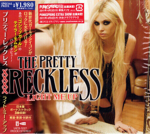 The Pretty Reckless – Light Me Up (incl. 3 bonus tracks) [New CD] Japan – Import