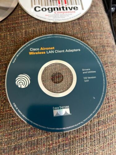 CISCO AIRNET WIRELESS LAN CLIENT ADAPTERS DRIVERS AND UTILITIES  3.01 CD