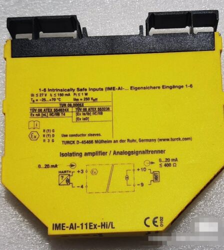 1pc USED IME-AI-11Ex Hi/L IME-AI-11EX-HI/L safety barrier TESTED #D7