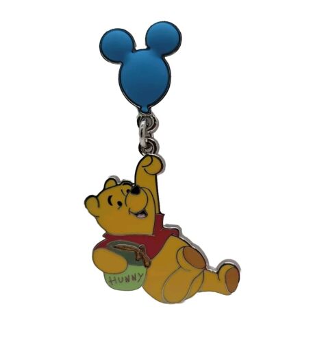 Disney Pin 2018 DL Winnie the Pooh w/Blue PVC Mickey Balloon New #133073 Ship