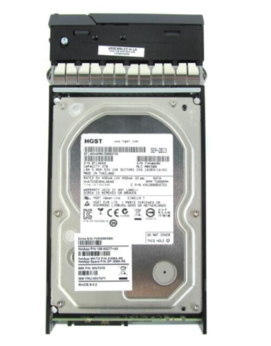 NETAPP X308A-R5 3TB 7.2K 3G LFF 3.5″ SATA HARD DRIVE 00V7471 00V7470 W/TRAY