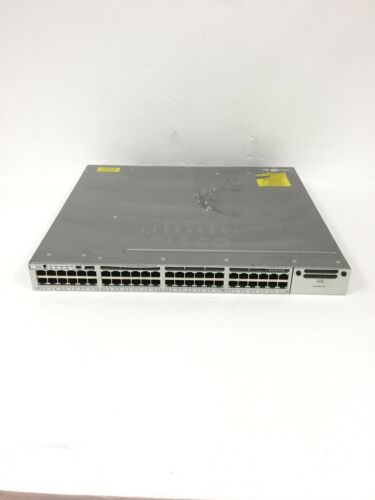 CISCO Catalyst 3850 48 Poe+ Ethernet Network Switch WS-C3850-48F-S AS/IS