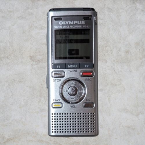 Olympus Digital Voice Recorder WS-821- USB Storage Device & MP3 Player Working