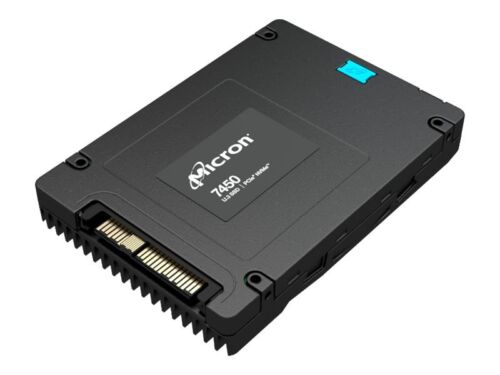 Micron PRO 7450 PRO 7.68 TB Solid State Drive – 2.5″ Internal – U.3 [PCI Express