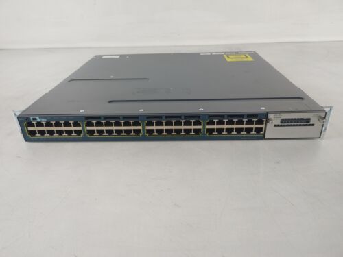 Cisco Catalyst WS-C3560X-48T-S 48-Port Gigabit Ethernet Managed Switch