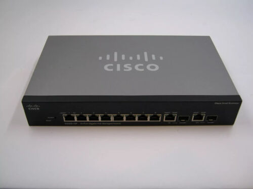 Cisco Systems SG300-10P / 10-Port Gigabit PoE Managed NO POWER ADAPTER