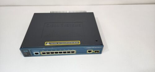 Cisco WS-C3560-8PC-S 8-Port Fast Ethernet PoE Switch w/ Power Cord