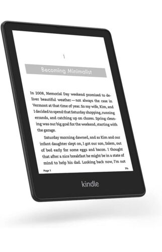 Amazon Kindle Paperwhite 10th Gen 8GB, Wi-Fi, 6″ – Black