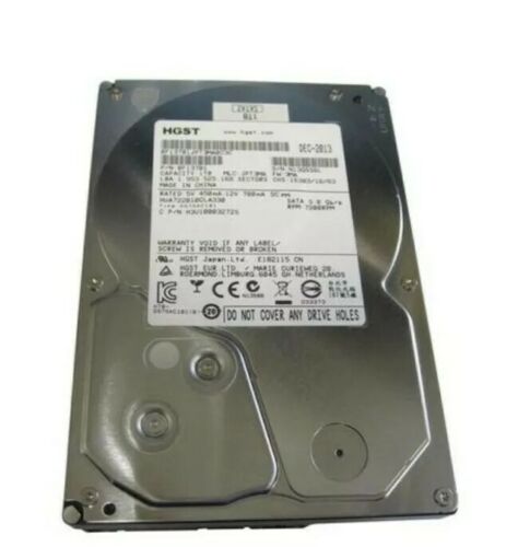 HGST Hitachi Ultrastar A7K2000 1TB 7200RPM SATA 3Gbps 32MB Cache 3.5-inch