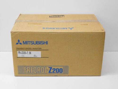 New Mitsubishi Electric FR-Z220-7.5K Freqrol Transistorized Inverter 230VAC Unit