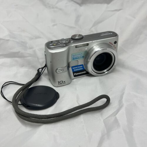 Panasonic Lumix DMC-TZ1 5MP Digital Camera 10x Optical Zoom w/ Battery