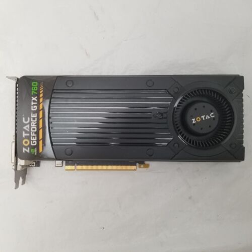 ZOTAC GEFORCE GTX 760 : 2GB GDDR5 : Graphics Card Tested : 299-3N265-600Z8