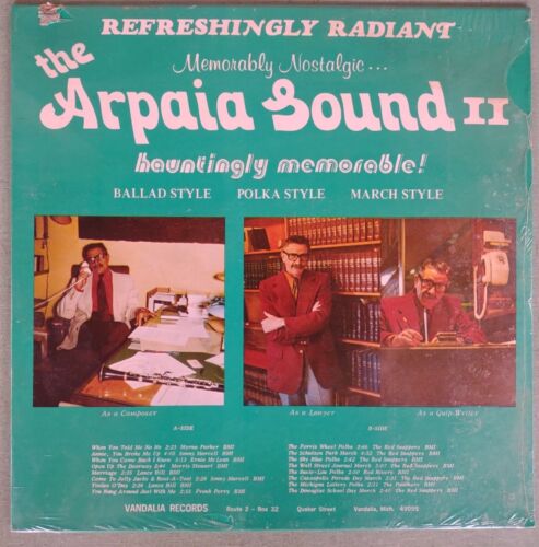 The Arpaia Sound II 1977 Polka Vinyl Record William Howard Arpaia Sealed