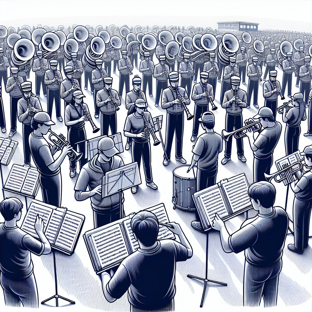 Behind the Scenes of a Marching Band: The Hard Work and Dedication of its Members