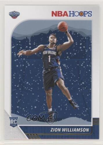 2019-20 Panini NBA Hoops Winter Zion Williamson #258 Rookie RC