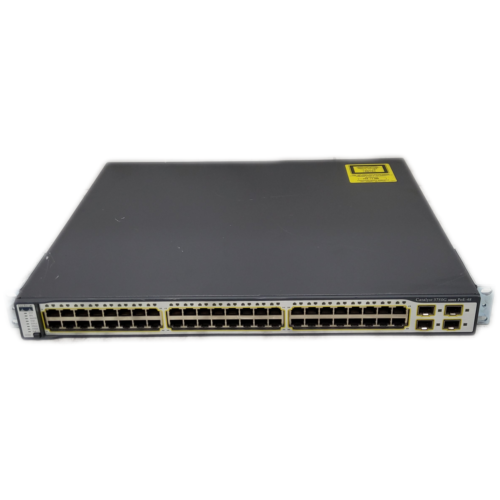 Cisco Catalyst 3750G 48-PoE 48-Port Managed Gigabit Switch WS-C3750G-48PS-S